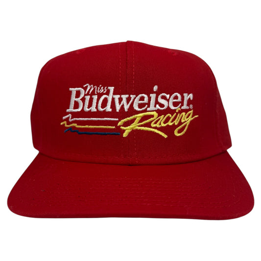 Vintage Team Budweiser Racing Snapback