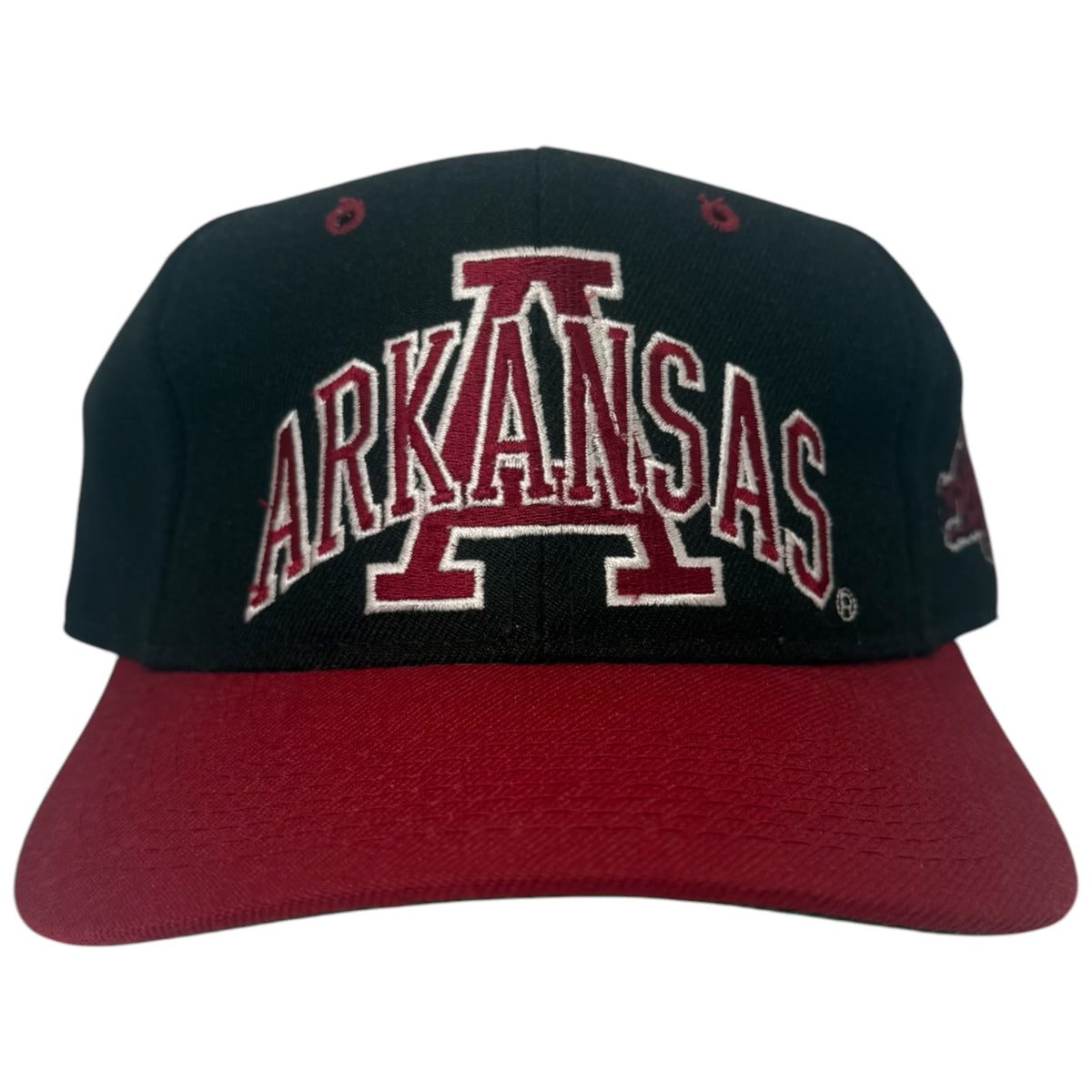 Vintage Arkansas Razorbacks Big A Snapback