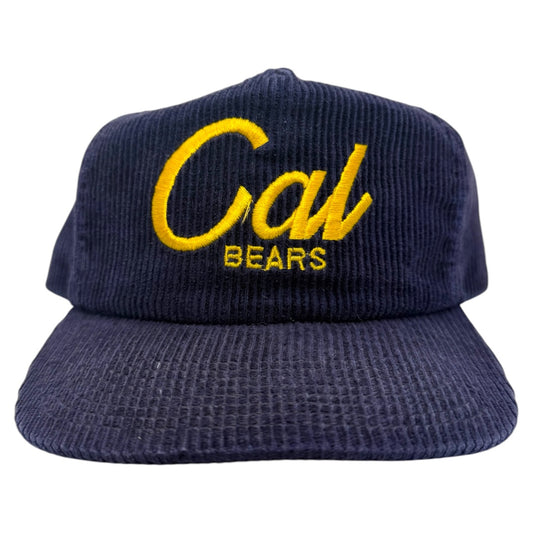 Vintage Cal Bears Sports Specialties Corduroy Script Hat