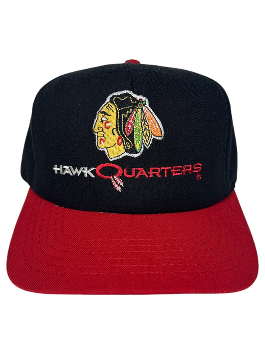 Vintage Chicago Blackhawks “Hawk Quarters” Snapback