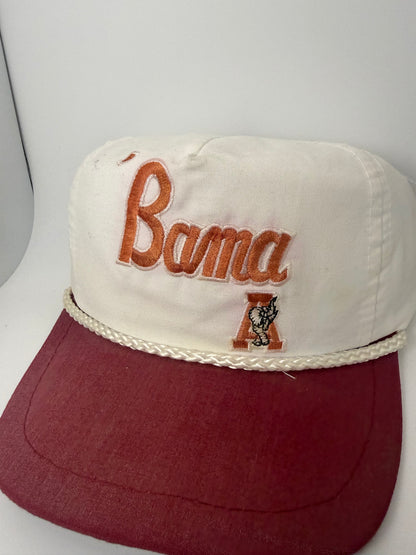 Vintage Alabama Crimson Tide Rope Snapback