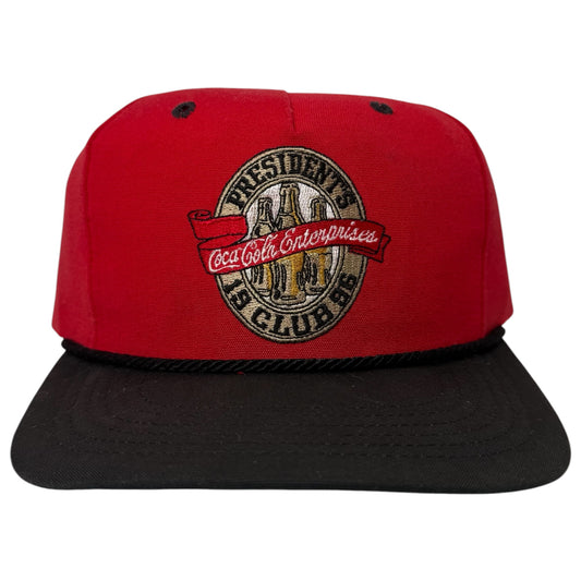 Vintage Coca-Cola President's Club 1996 Snapback