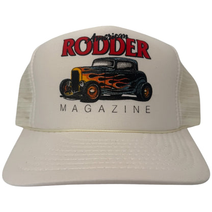Vintage American Rodder Magazine Trucker Snapback