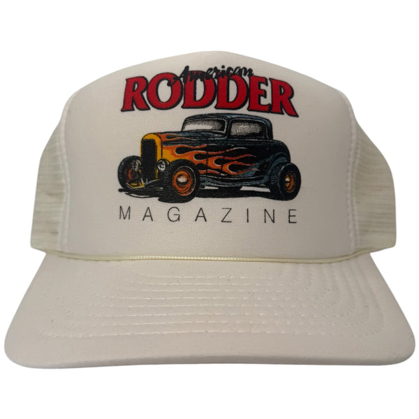 Vintage American Rodder Magazine Trucker Snapback