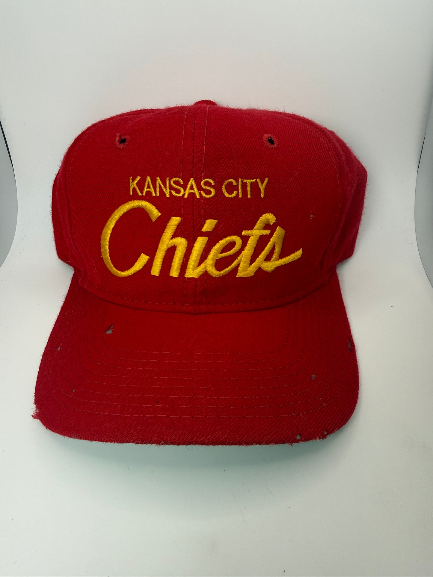 Vintage Kansas City Chiefs Sports Specialties Script Snapback