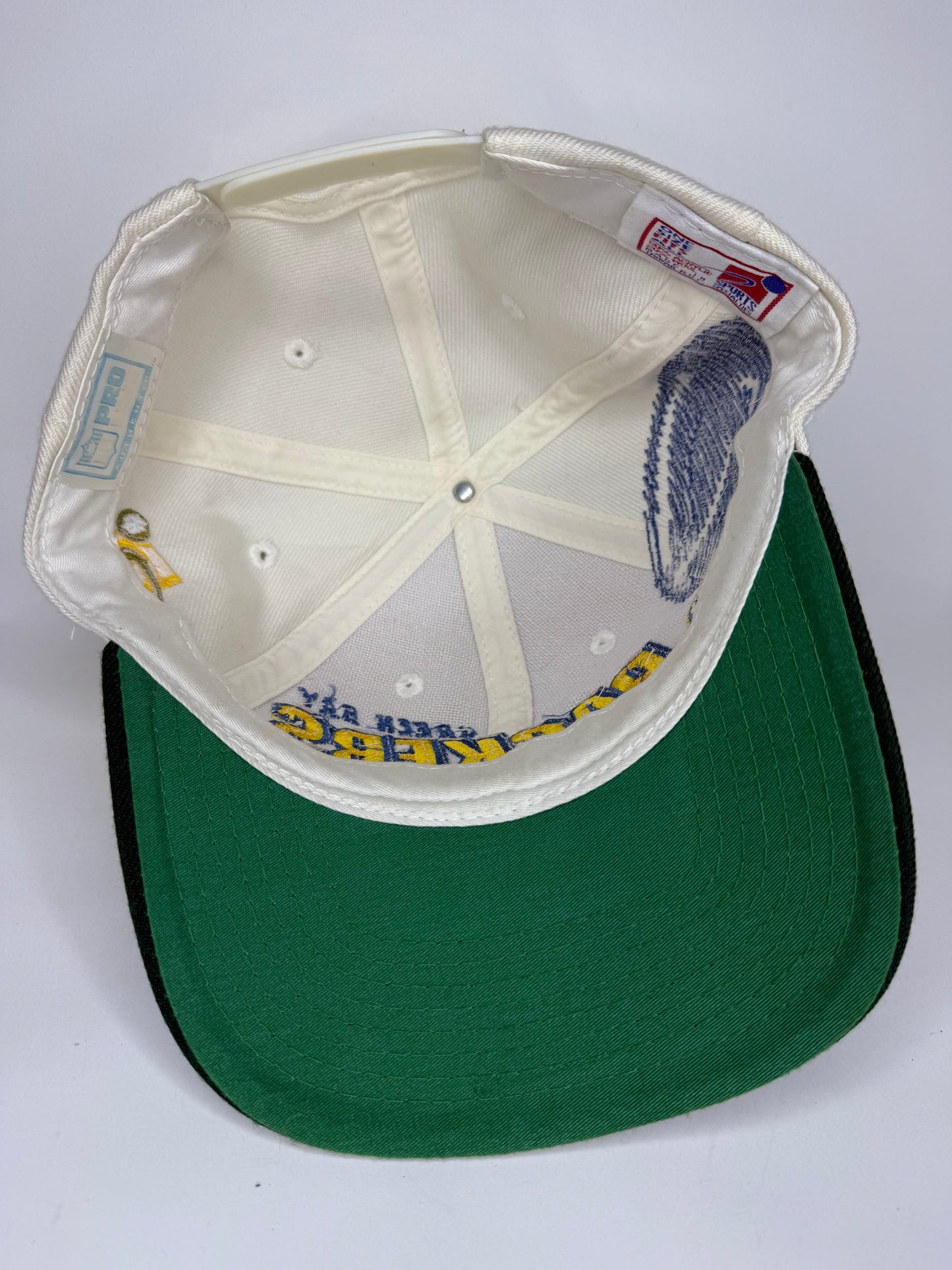 Vintage Green Bag Packers Sports Specialties Shadow Snapback