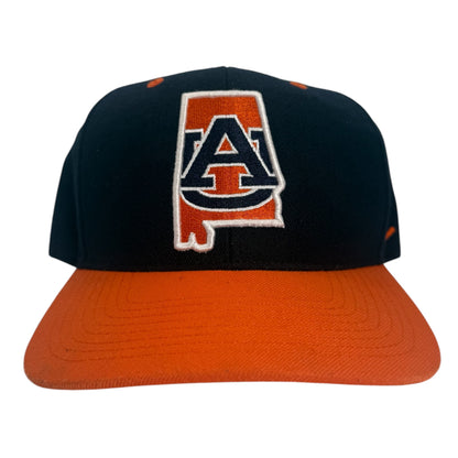 Vintage Auburn Tigers State Snapback