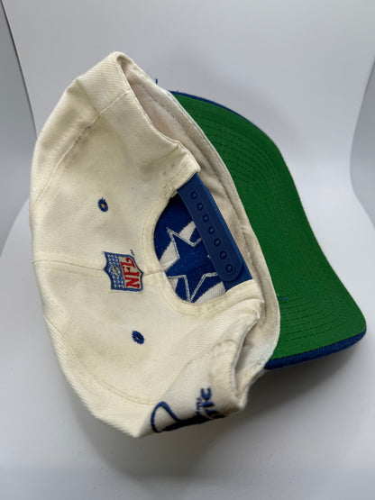 Vintage Dallas Cowboys Logo Athletic Sharktooth Snapback