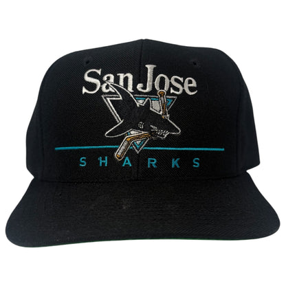 Vintage San Jose Sharks Wool Snapback