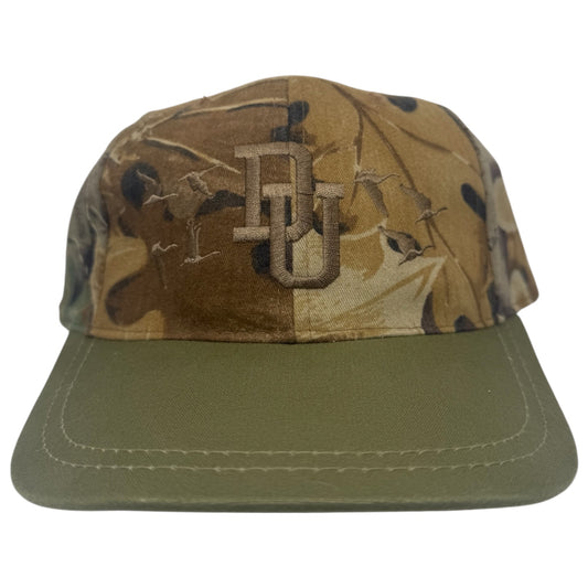 Vintage Ducks Unlimited Camo Buckle Hat