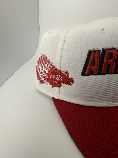 Vintage Arkansas Razorbacks Sports Specialties Shadow Snapback