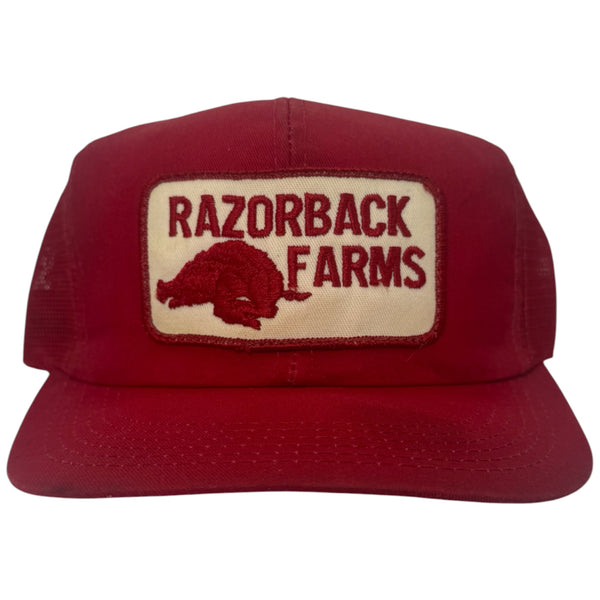 Vintage Razorback Farms Snapback