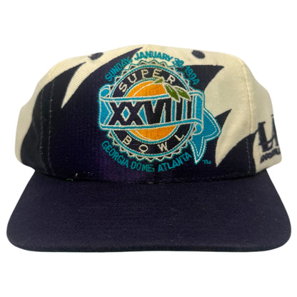 Vintage Super Bowl XXVIII Logo Athletic Sharktooth Snapback