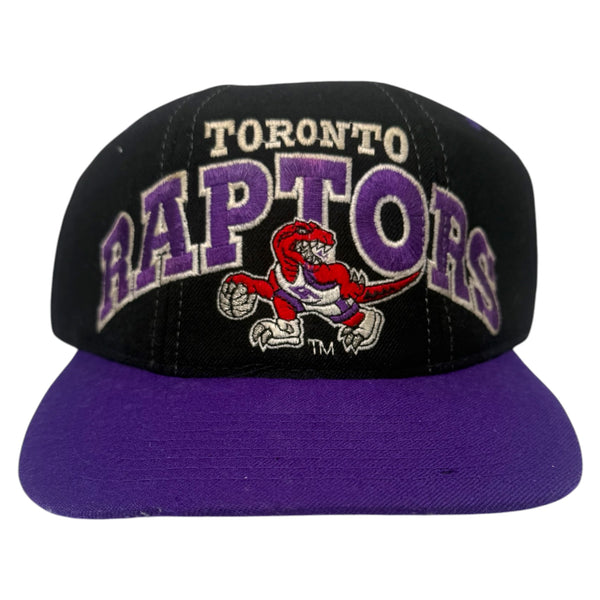 Vintage Toronto Raptors Starter Tri Panel Snapback