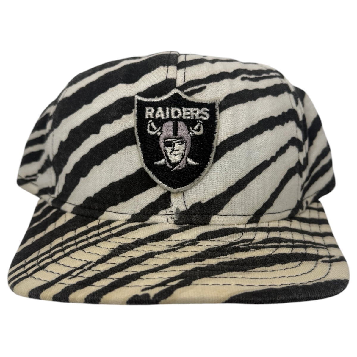 Vintage Oakland Raiders Zubaz Snapback