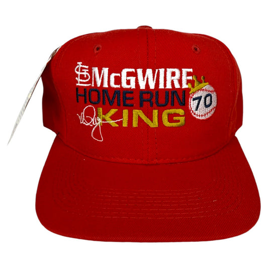 Vintage St. Louis Cardinals Mark McGwire Home Run King Snapback NWT