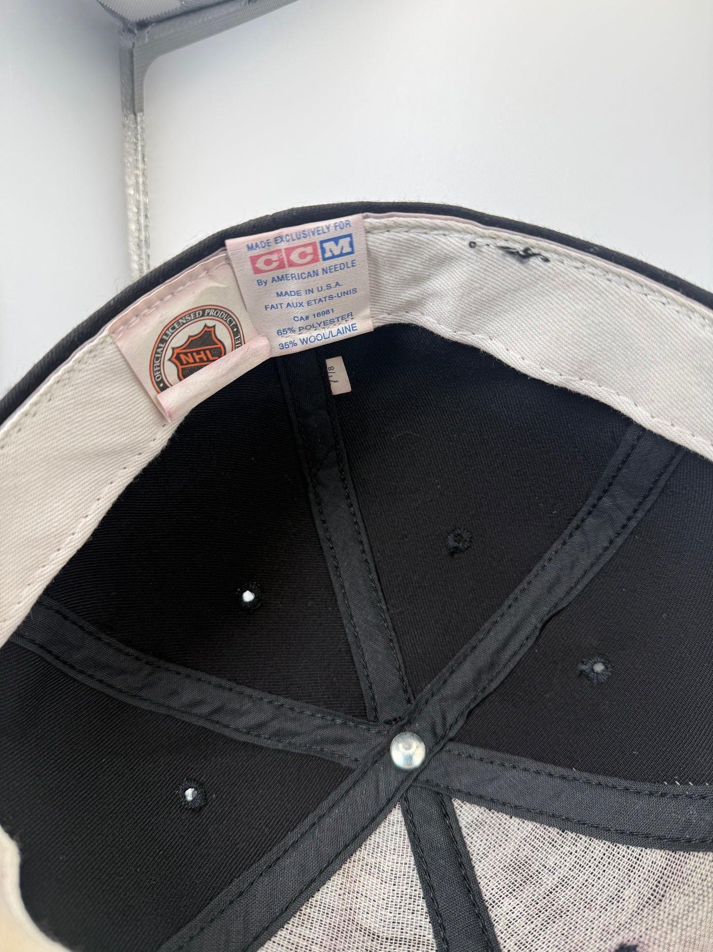 Vintage Pittsburgh Penguins CCM Fitted Hat