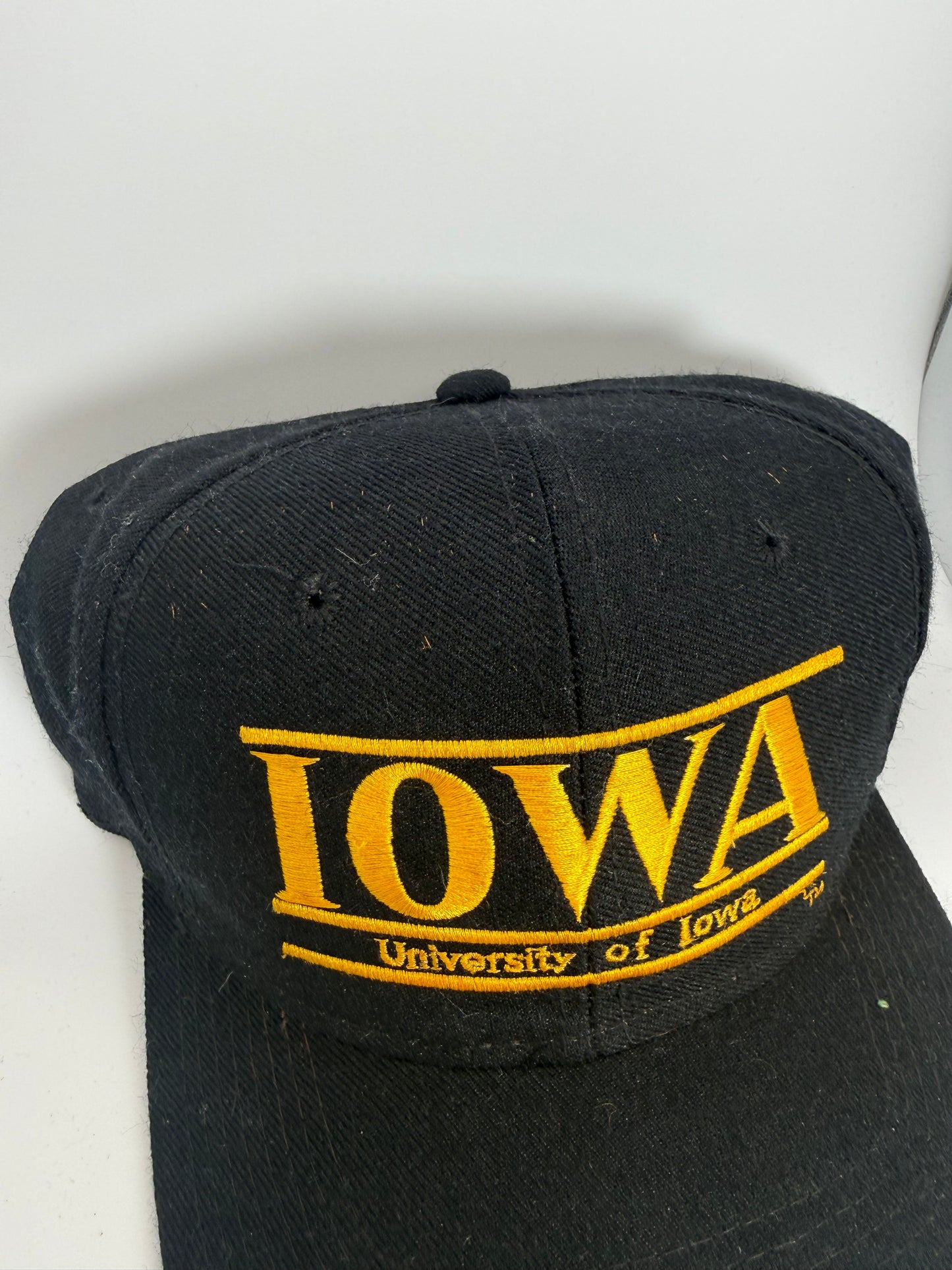Vintage Iowa Hawkeyes Bar Line The Game Snapback