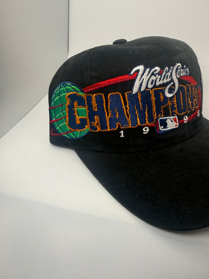 Vintage New York Yankees 1998 World Series Champions Snapback