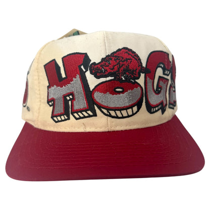 Vintage Arkansas Razorbacks Top of the World Graffiti Snapback