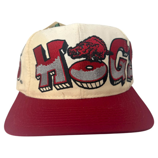 Vintage Arkansas Razorbacks Top of the World Graffiti Snapback