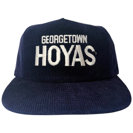 Vintage Georgetown Hoyas Corduroy Snapback