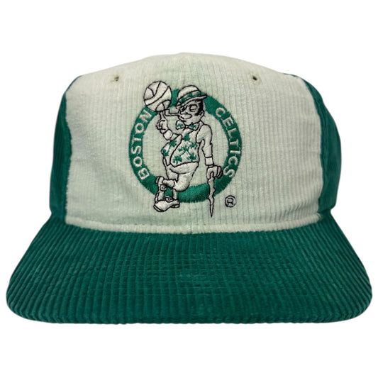 Vintage Boston Celtics Corduroy Snapback
