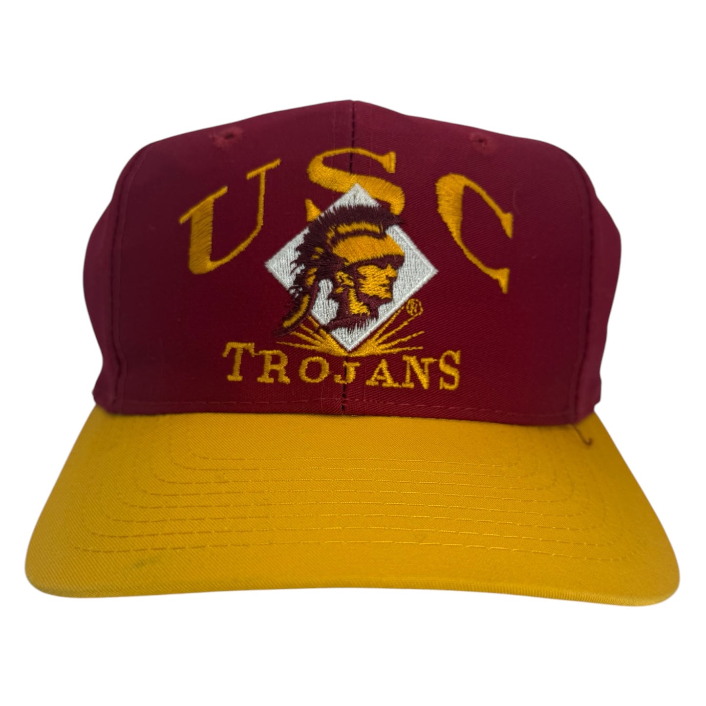 Vintage USC Trojans Diamond Signatures Snapback