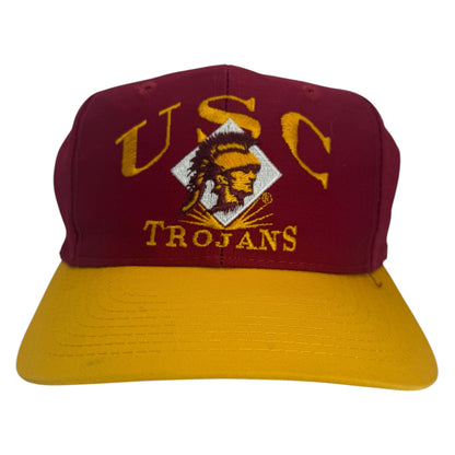 Vintage USC Trojans Diamond Signatures Snapback