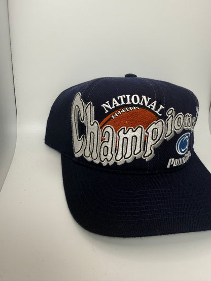 Vintage Penn State 1982 & 1986 Football National Champions Top of the World Snapback