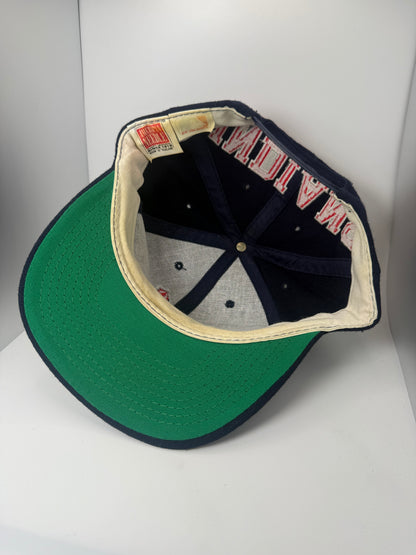 Vintage Cleveland Indians American Needle Blockhead Snapback