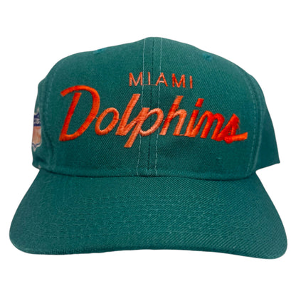 Vintage Miami Dolphins Sports Specialities Script Snapback