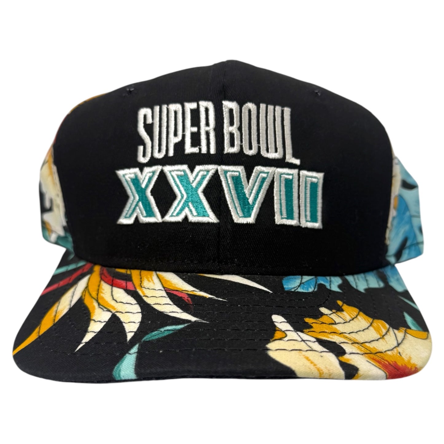 Vintage Super Bowl XXVII Floral Snapback
