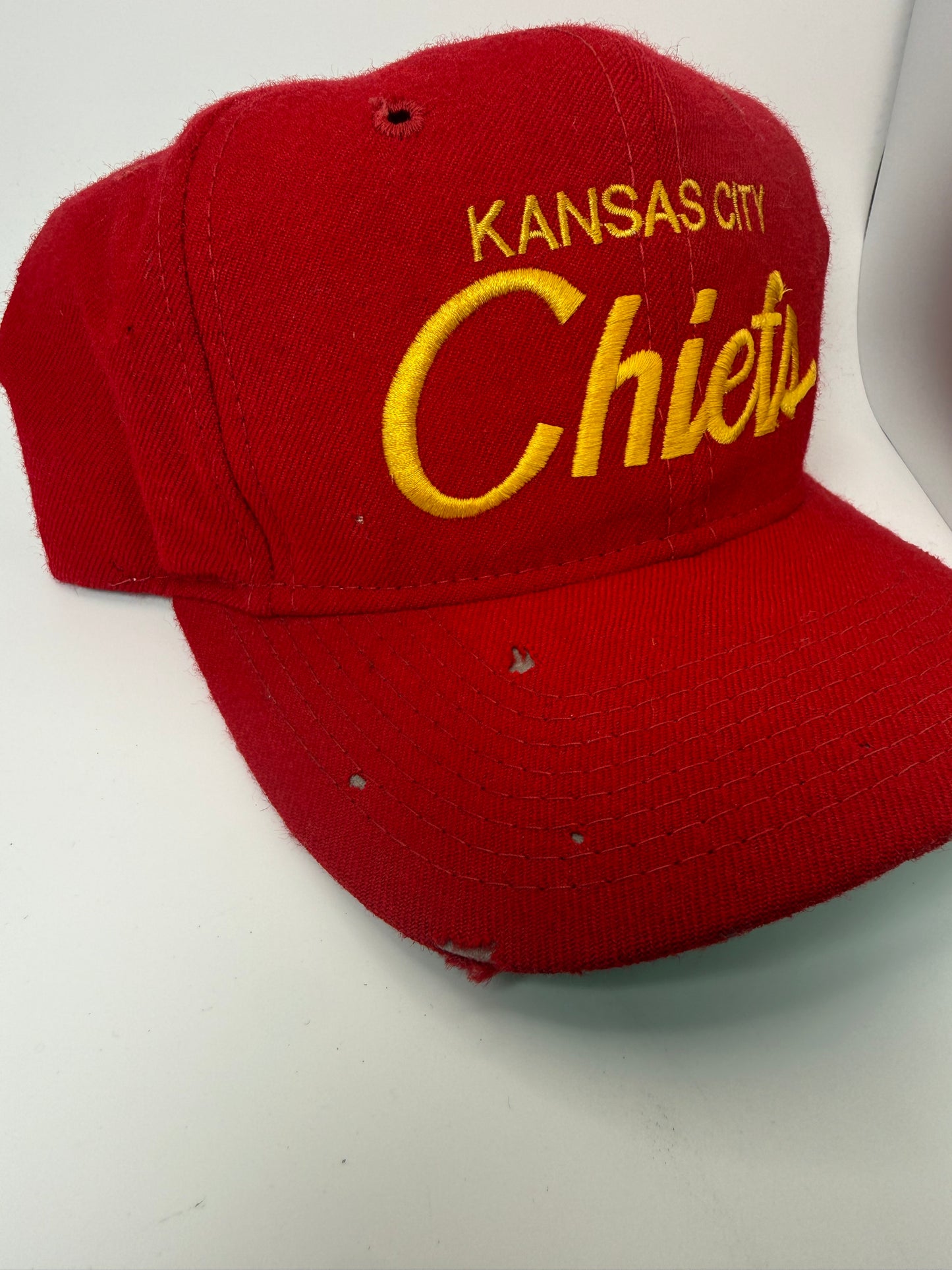 Vintage Kansas City Chiefs Sports Specialties Script Snapback