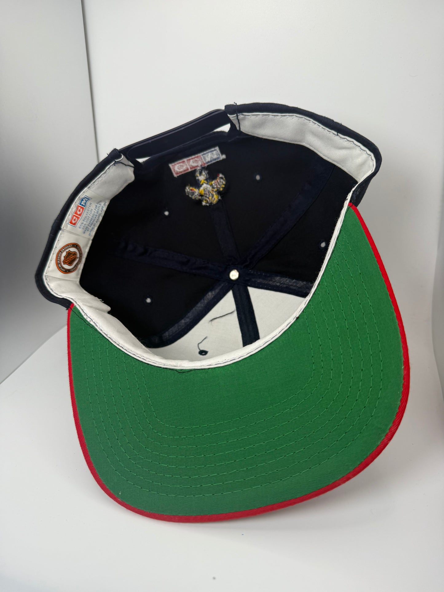 Vintage Florida Panthers CCM Signed Snapback