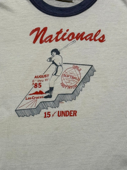 Vintage Girls Softball Nationals Tee