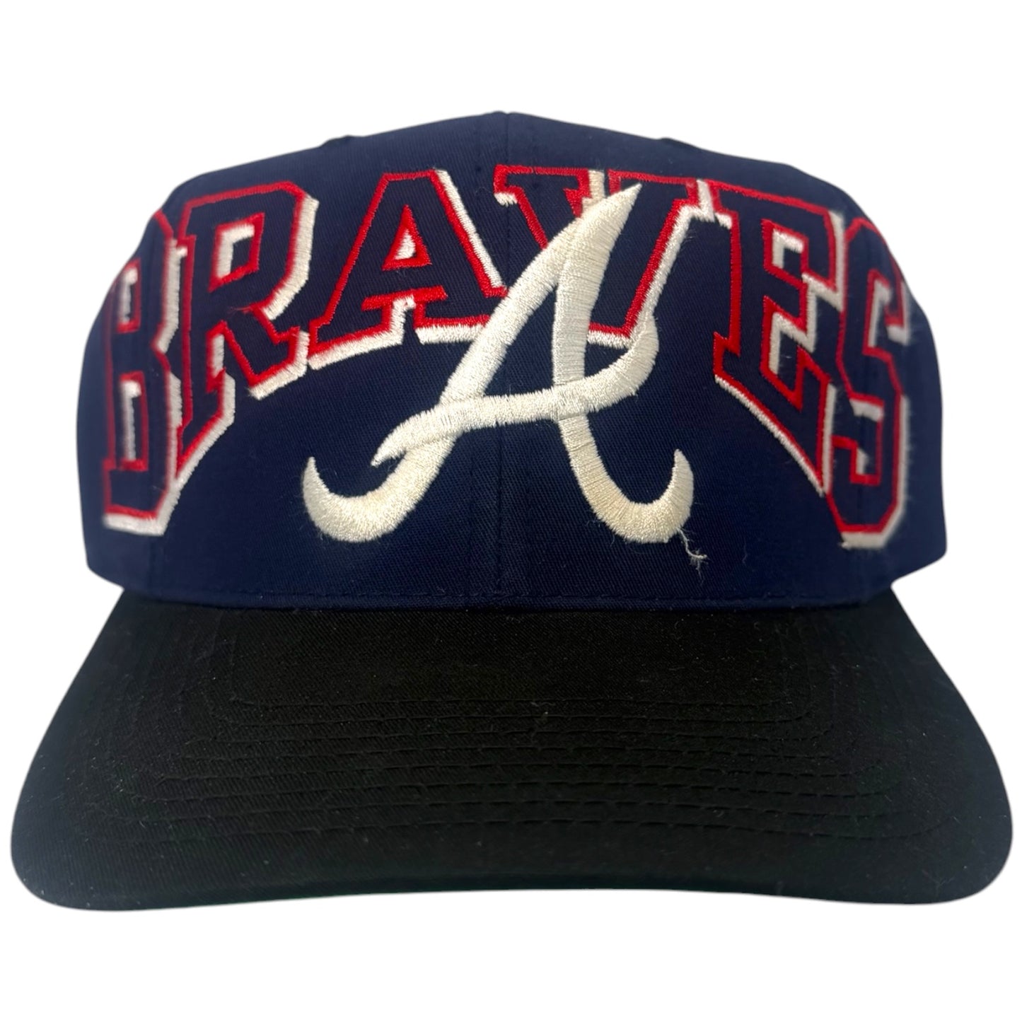Vintage Atlanta Braves Drew Pearson Wrap Snapback