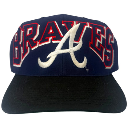 Vintage Atlanta Braves Drew Pearson Wrap Snapback