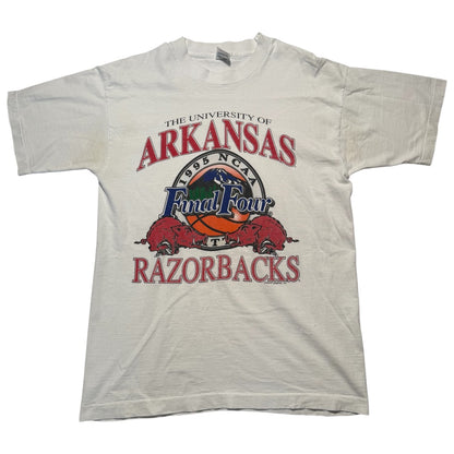 Vintage 1995 Arkansas Razorbacks Final Four Tee