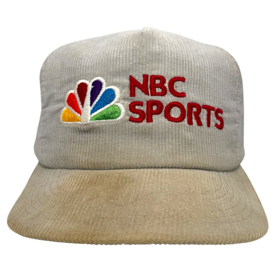 Vintage NBC Sports Corduroy Snapback