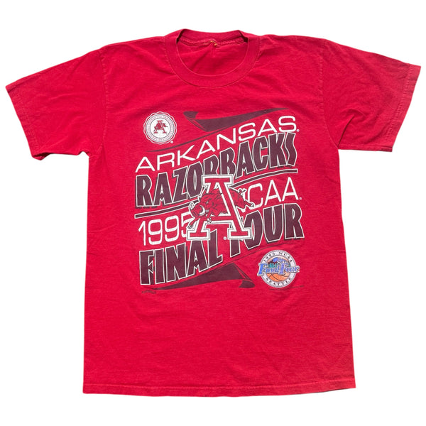 Vintage Arkansas Razorbacks 1995 Final Four Tee