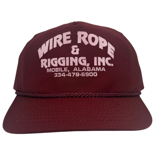 Vintage Wire Rope & Rigging Snapback
