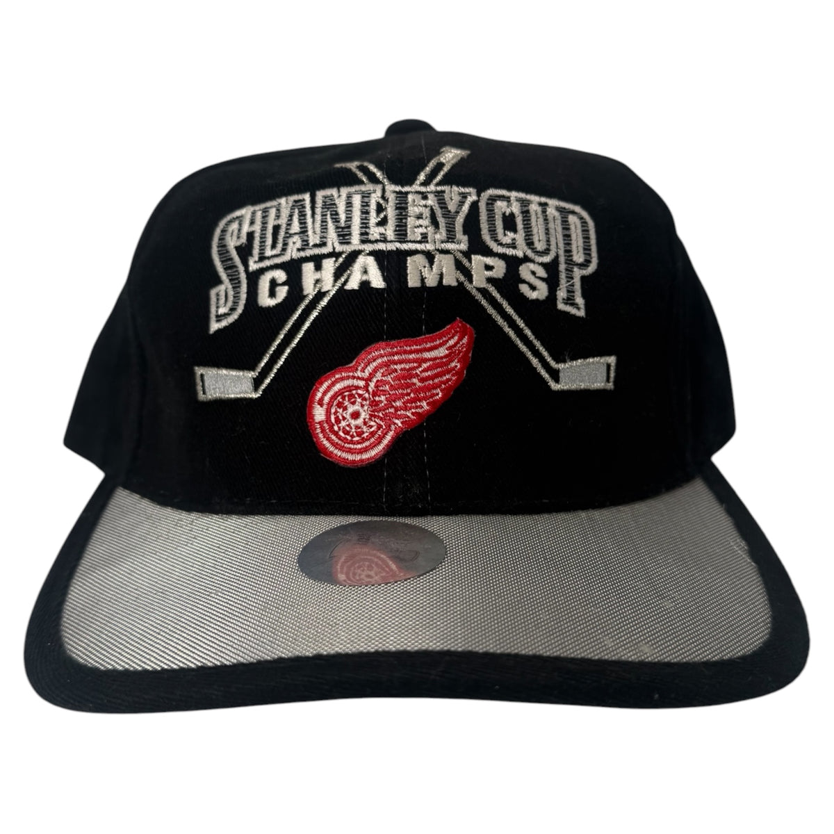 Vintage Detroit Red Wings Stanley Cup Champs Starter Strapback