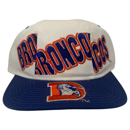 Vintage Denver Broncos Starter Tri Panel Snapback