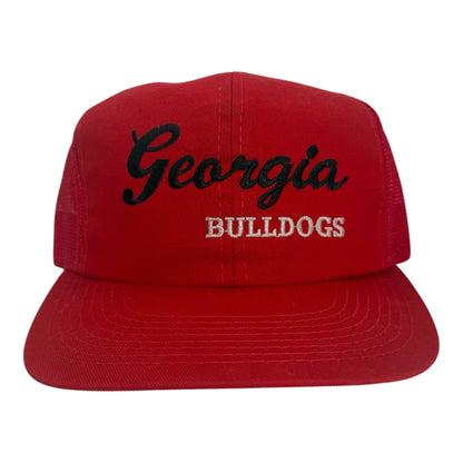 Vintage Georgia Bulldogs Trucker Snapback