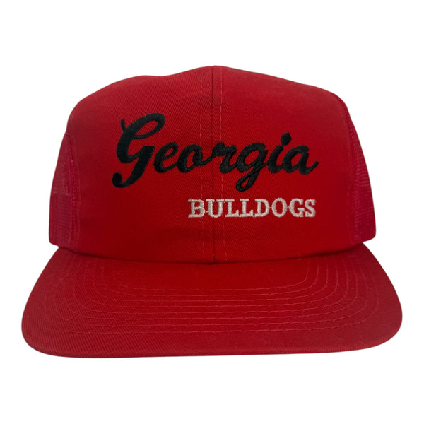 Vintage Georgia Bulldogs Trucker Snapback