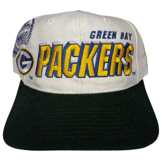 Vintage Green Bag Packers Sports Specialties Shadow Snapback