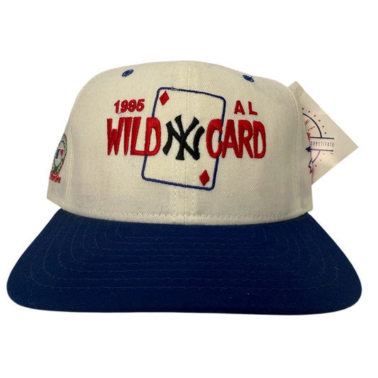 Vintage New York Yankees 1995 AL Wild Card Snapback