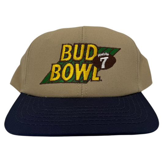 Vintage Bud Bowl 7 Snapback