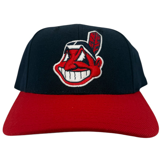Vintage Cleveland Indians Logo Athletic Snapback